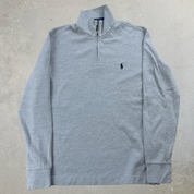 J- Vintage Polo Ralph Lauren Quarter Zip Crewneck - S