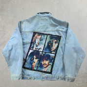 J- HOM The Beatles Portrait Reworked Denim Jacket - S