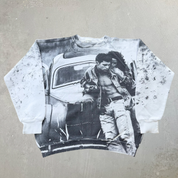 J- Vintage Anthony Crickmay Photograph All Over Print Crewneck - L