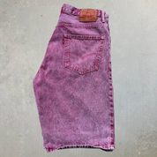 J- Vintage Levi's 569 Denim Jorts - 36 waist 11.5 inseam