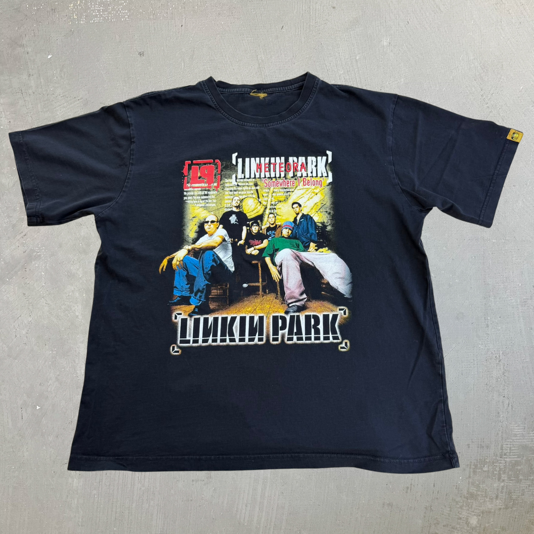 J- Vintage Linkin Park Meteora Picture Graphic Tee - XL