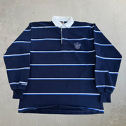Vintage Toronto Maple Leafs NHL Barbarian Rugbywear Long Sleeve Rugby Shirt - XL