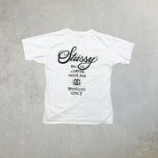F- Vintage Stussy Logo & City Text Graphic Tee