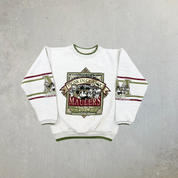 F- Vintage  Disney Pigskin Classic Maulers Characters Graphic Crewneck