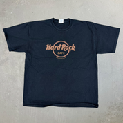J- Vintage Hard Rock Cafe Nashville Text Graphic Tee - XL