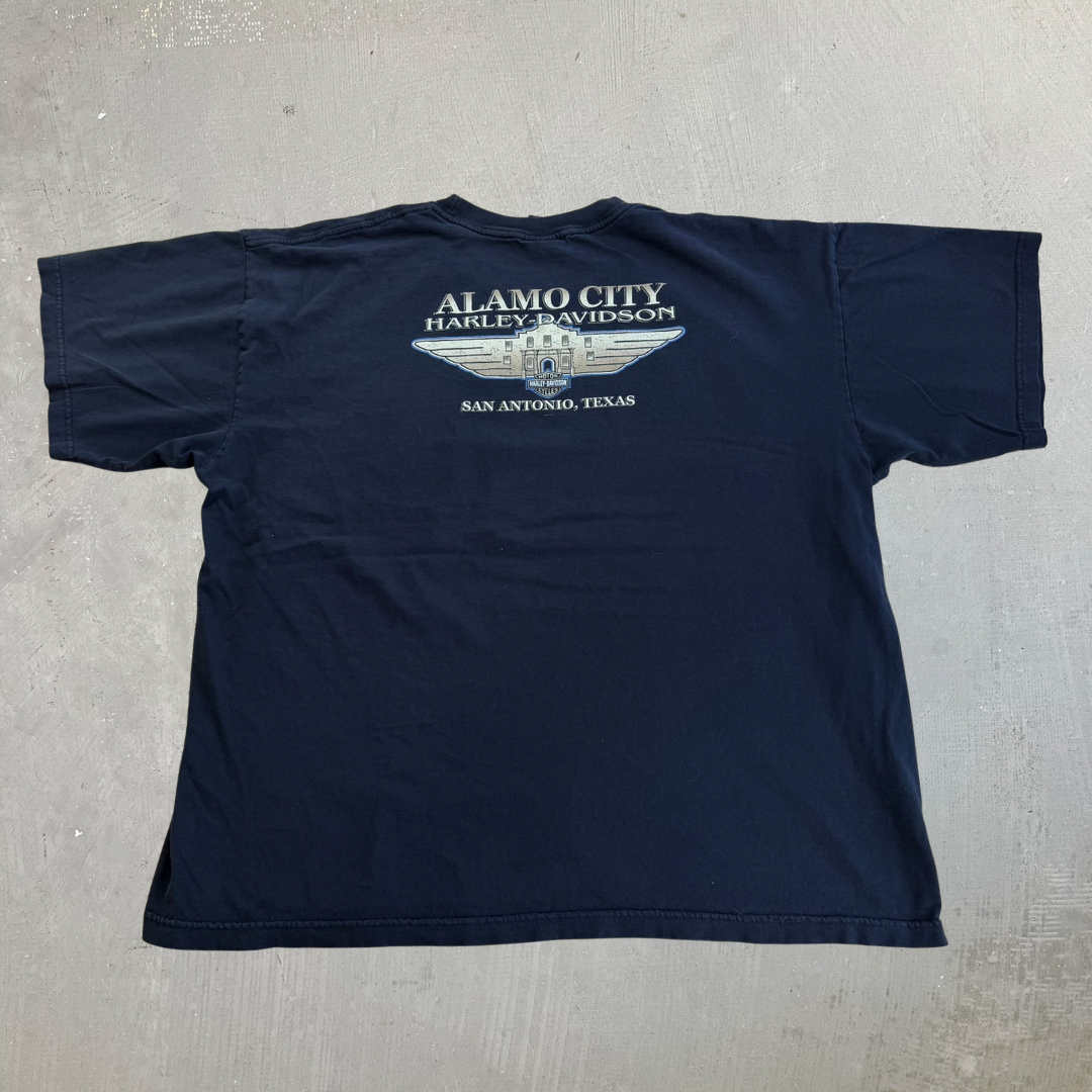 J- Vintage '03 Harley Davidson San Antonio Graphic Tee - 2XL