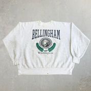 J- Vintage '87 The Seal Of George Washington Bellingham Washington Graphic Crewneck - XL