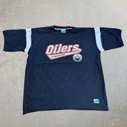 J- Vintage Edmonton Oilers NHL Logo Graphic Tee - XL