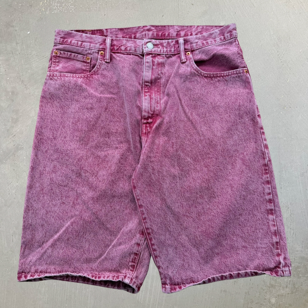J- Vintage Levi's 569 Denim Jorts - 36 waist 11.5 inseam