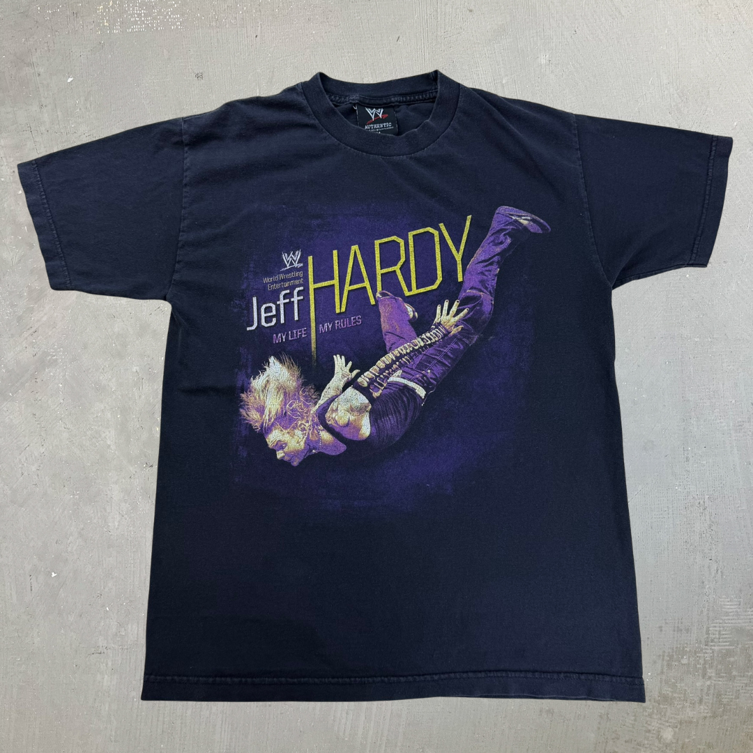 J- Vintage '07 WWE Jeff Hardy My Life My Rules Graphic Tee - M