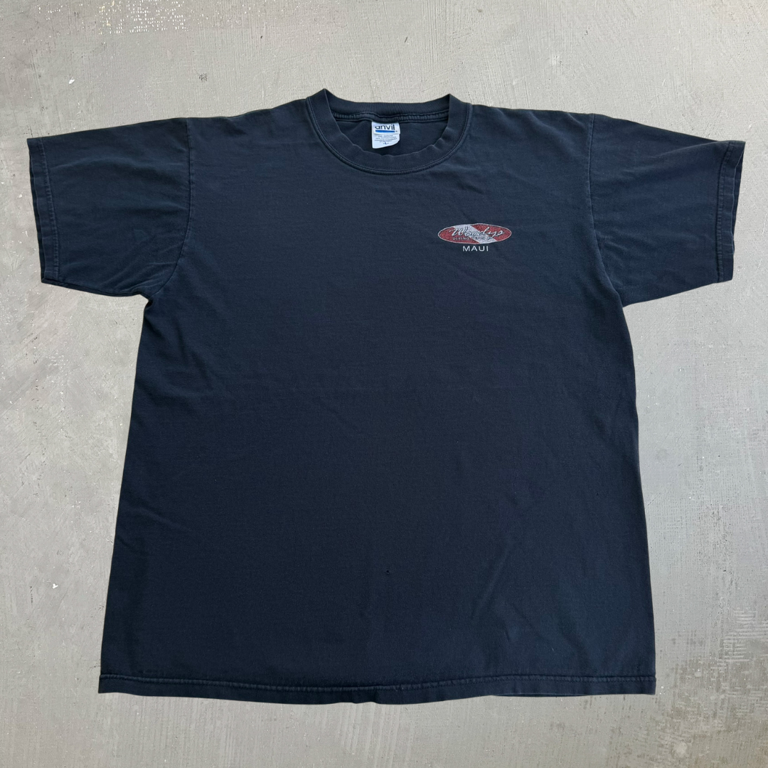 J- Vintage '99 Maui & Sons Woody's Driving Team Graphic Tee - L