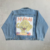 HOM Def Leppard United State Tour Reworked Denim Jacket - M