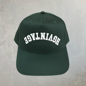 HGV Reverse Logo Green 5 Panel Snapback Hat