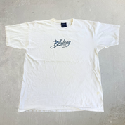 J- Vintage Billabong Logo Text Graphic Tee - L