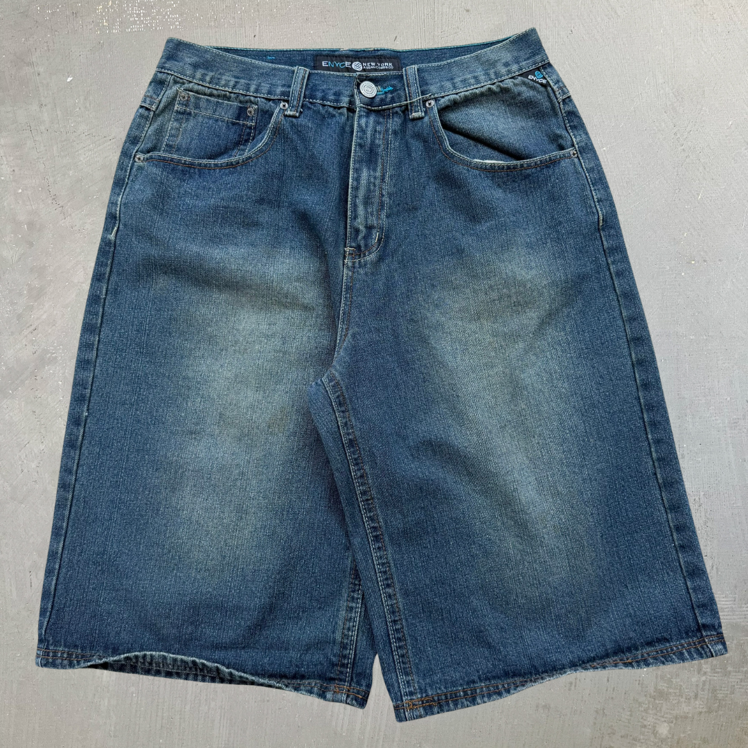 J- Vintage Enyce New York Denim Jorts - 36 waist 13.5 inseam