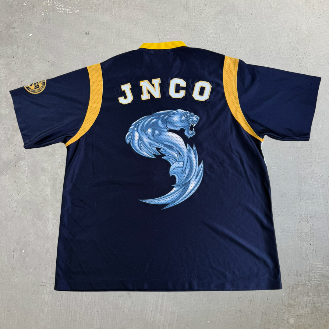 J- Vintage Jnco Authentic Gear Cougar Graphic Football Jersey - L