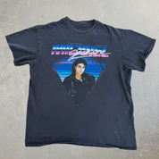 J- Michael Jackson Picture & Text Graphic Tee - L