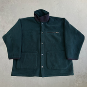 J- Vintage Patagonia Synchilla Shearling Made In USA Polar Fleece Coat - M