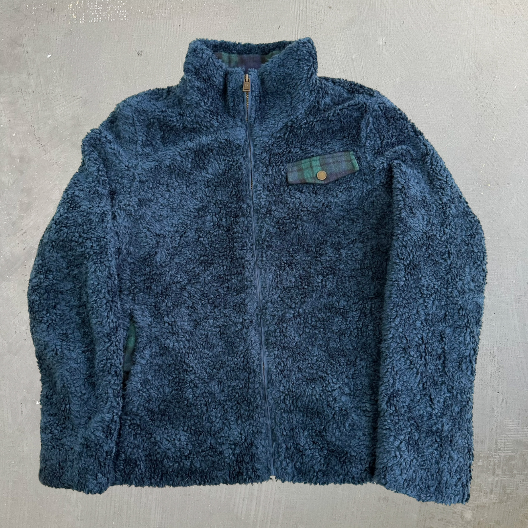 Vintage Pendleton Zip Up Sherpa Fleece Jacket - L