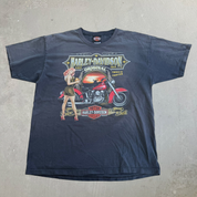J- '11 Harley Davidson Sudbury Ontario Canada Graphic Tee - L