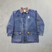 F- Vintage Carhartt Blanket Lined Chore Work Jacket