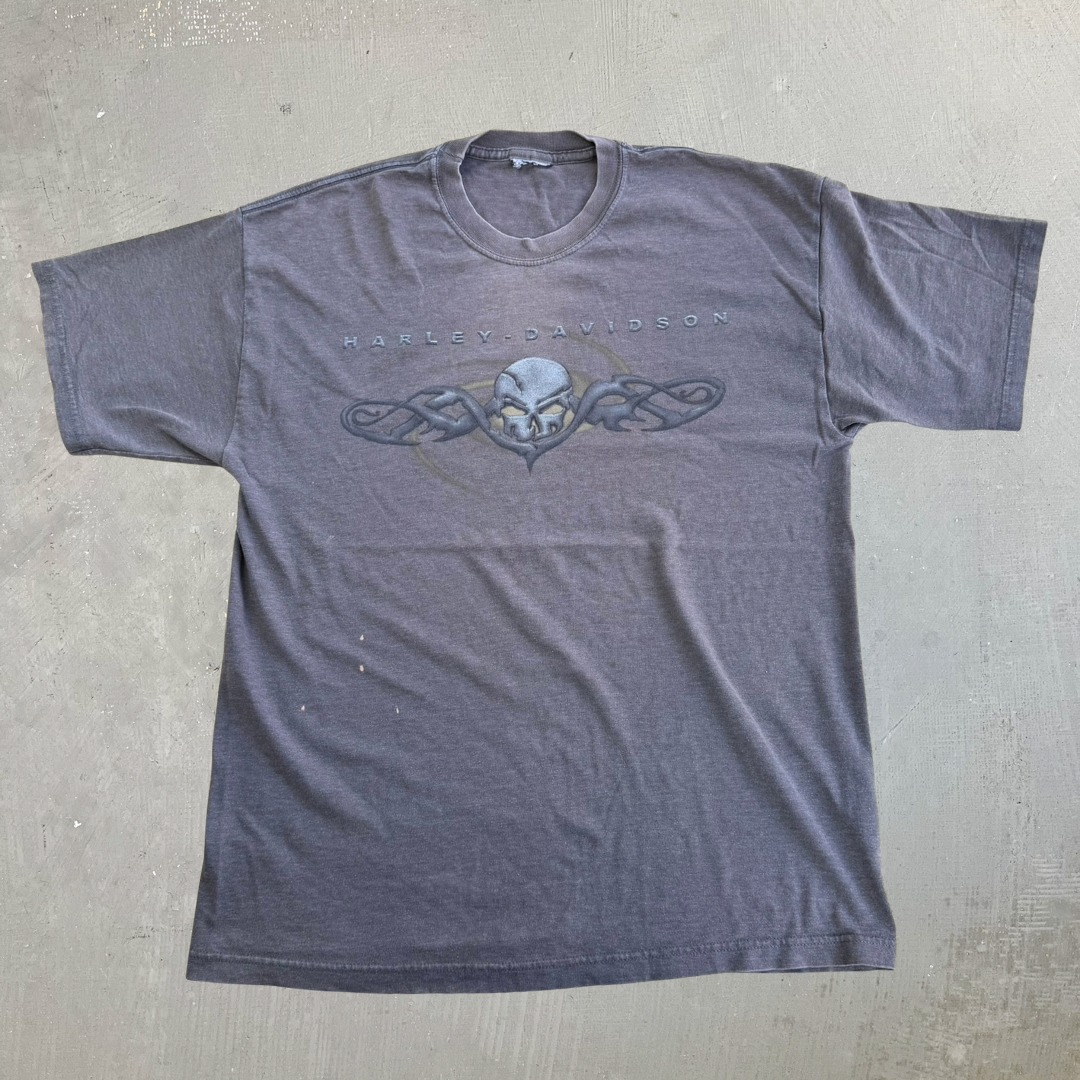 Vintage '05 Harley Davidson Canfield Ohio Graphic Tee - L