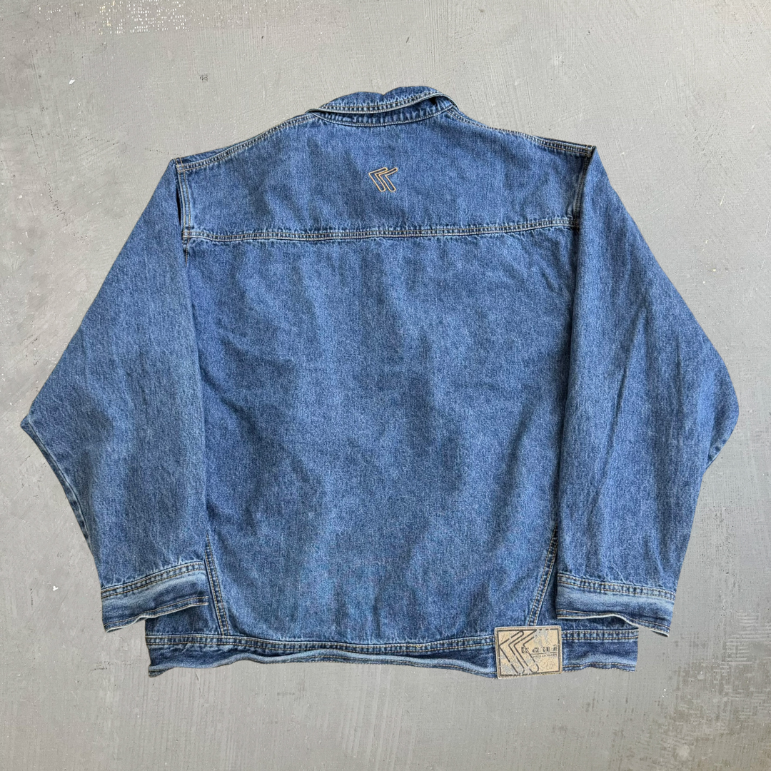 J- Vintage 90s Karl Kani Jeans Denim Jacket - XL