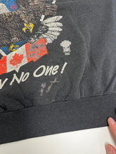 Load image into Gallery viewer, D- Vintage Harley Davidson Canadian Flag Follow No One Crewneck
