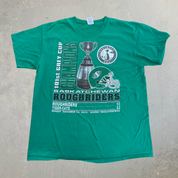 J- Vintage '13 Saskatchewan Roughriders CFL 101st Grey Cup Champions Graphic Tee - L