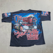 J- Vintage '98 Nascar Dale Earnhardt The Quest For The Spirit Within Tee - XL