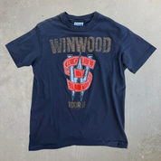 J- Vintage '88 Steve Winwood Roll With It Tour Made In USA Single Stitch Tee - M