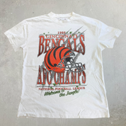 J-  Abercrombie & Fitch NFL Cincinnati Bengals 1988 AFC Champs Graphic Tee - XL