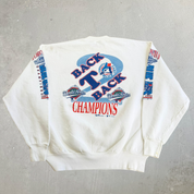 J- Vintage '93 Toronto Blue Jays MLB B2B World Series Champions Graphic Crewneck - XL
