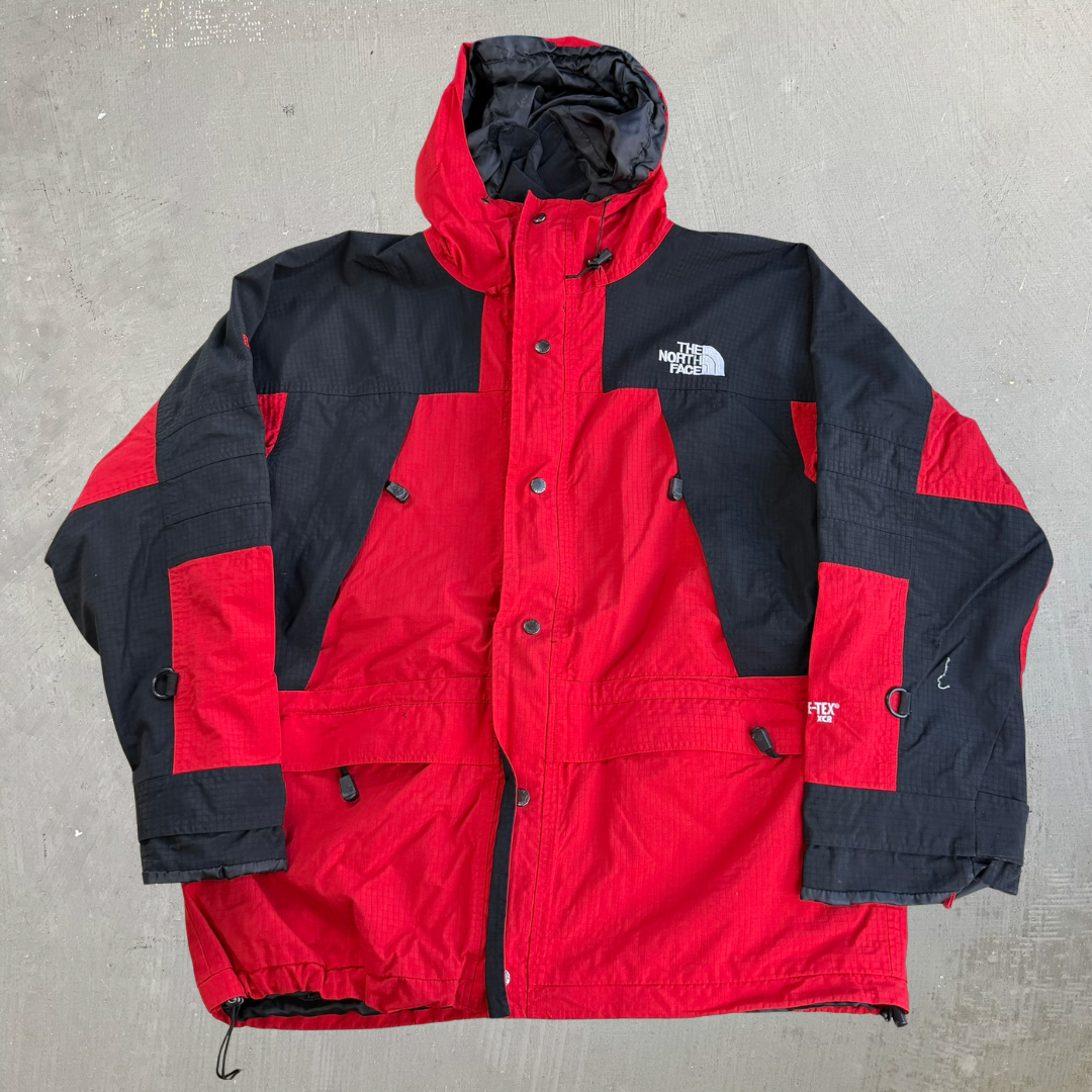 Vintage The North Face Red Gore-Tex Summit Series Waterproof Winter Jacket - XL