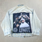 J- HOM G-Unit 50 Cents Reworked Denim Jacket - M