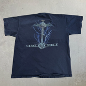 J- Circle II Circle Seasons Will Fall Logo & Graphic Tee - XL