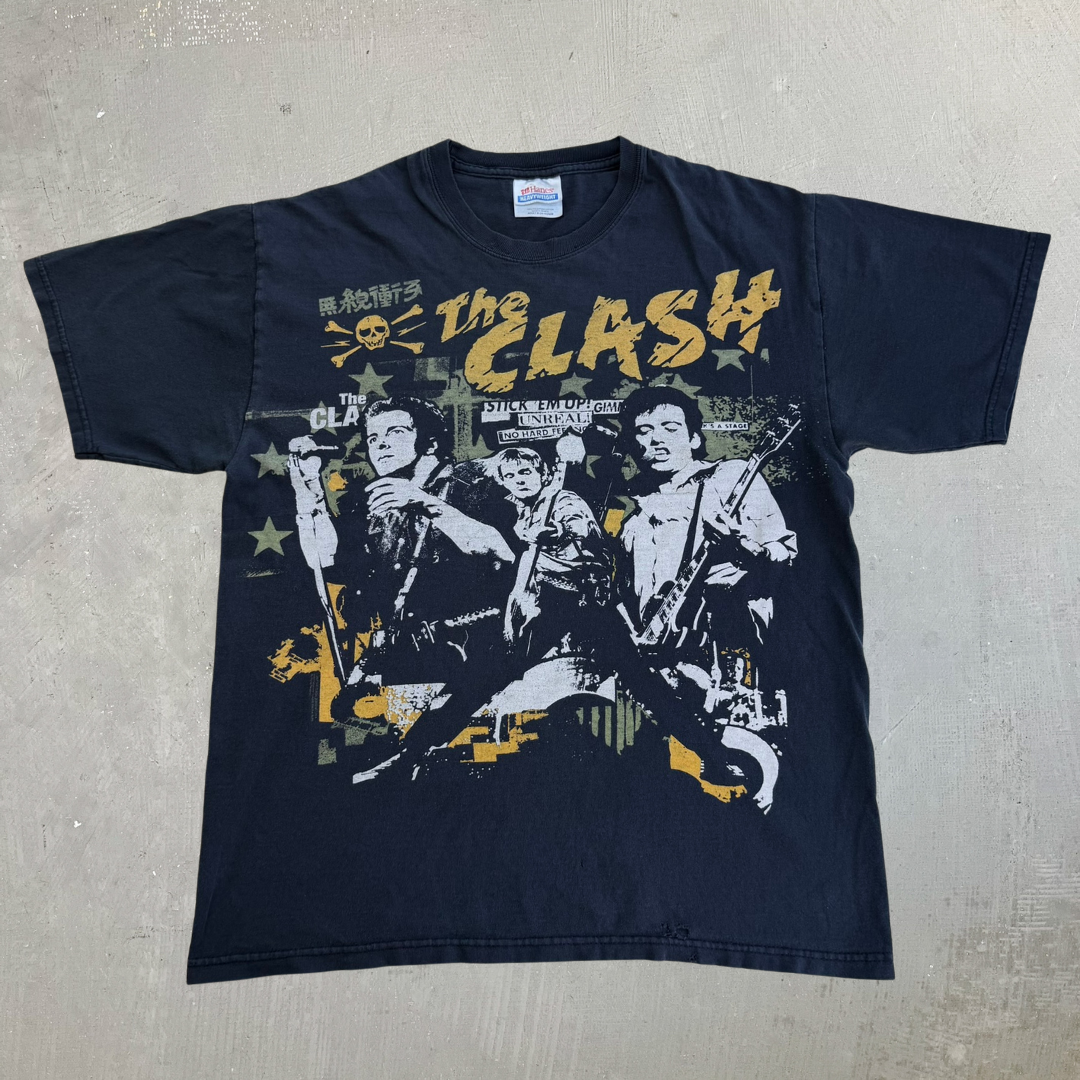 J- Vintage '07 The Clash Graphic Tee - M