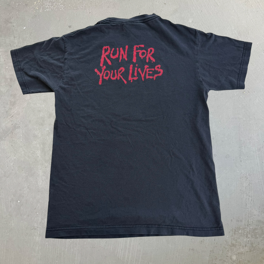 J- Vintage '06 Iron Maiden Artimonde Run To The Hills Graphic Tee - M