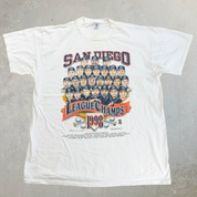 J- Vintage '98 San Diego Padres MLB National League Champs Graphic Tee - XL
