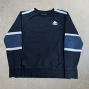 J- Vintage Kappa Puff Print Logo Crewneck - XL