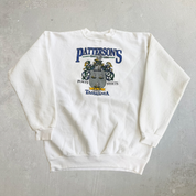 J- Vintage '90 Patterson's Pub Tasmania Graphic Made In USA Crewneck - L