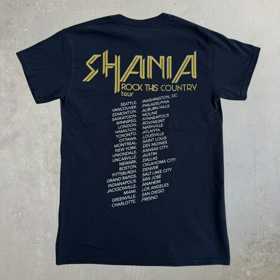 '15 Shania Twain Rock This Country Tour Graphic Tee - S