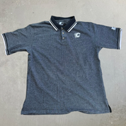 J- Vintage Calgary Flames NHL Starter Short Sleeve Polo Tee - XL