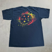 J- Vintage Maui & Sons Logo Graphic Tee - L