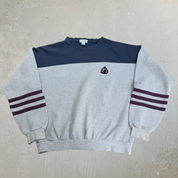 J- Vintage Izod Embroidered Crest Crewneck - L
