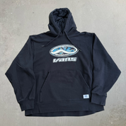 J- Vans Embroidered Chenille Text  Graphic Hoodie - M