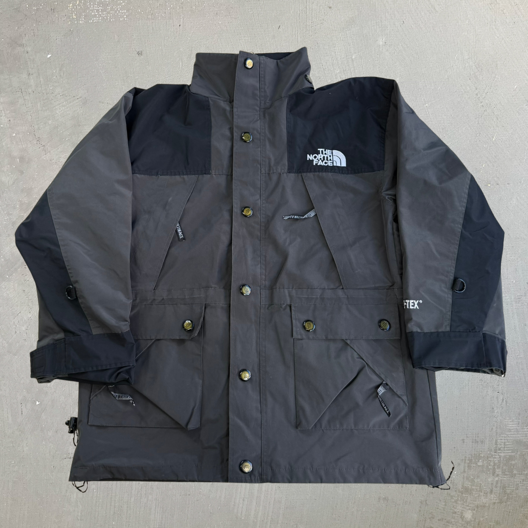 Vintage The North Face Grey Gore-Tex Waterproof Winter Jacket - XL