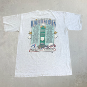 J- Vintage '92 MLB Blue Jays Vs Braves World Series Graphic Single Stitch Tee - L