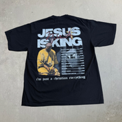 J- '24 Kanye West Ye Jesus Is King Album Graphic Game Changer Tee - XL
