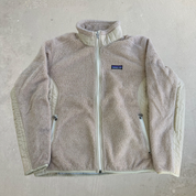 J- Vintage Women's Patagonia Synchilla Zip Up Polar Fleece - Women's L